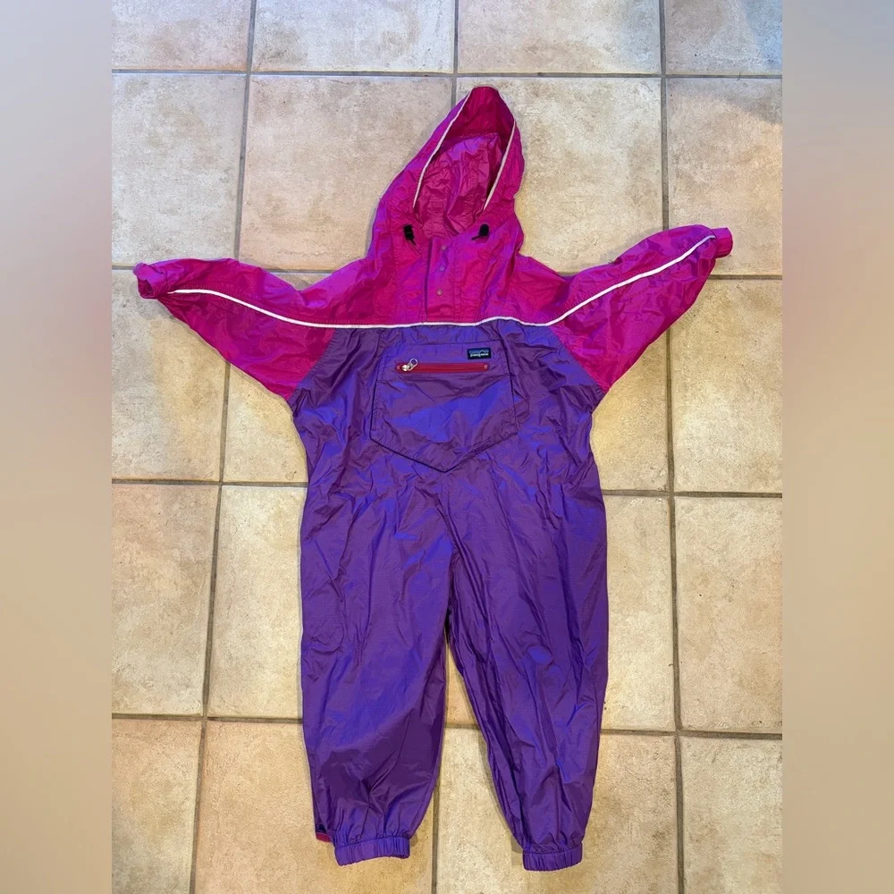 Vintage Patagonia Kids Windbreaker Suit - Picture 1 of 5
